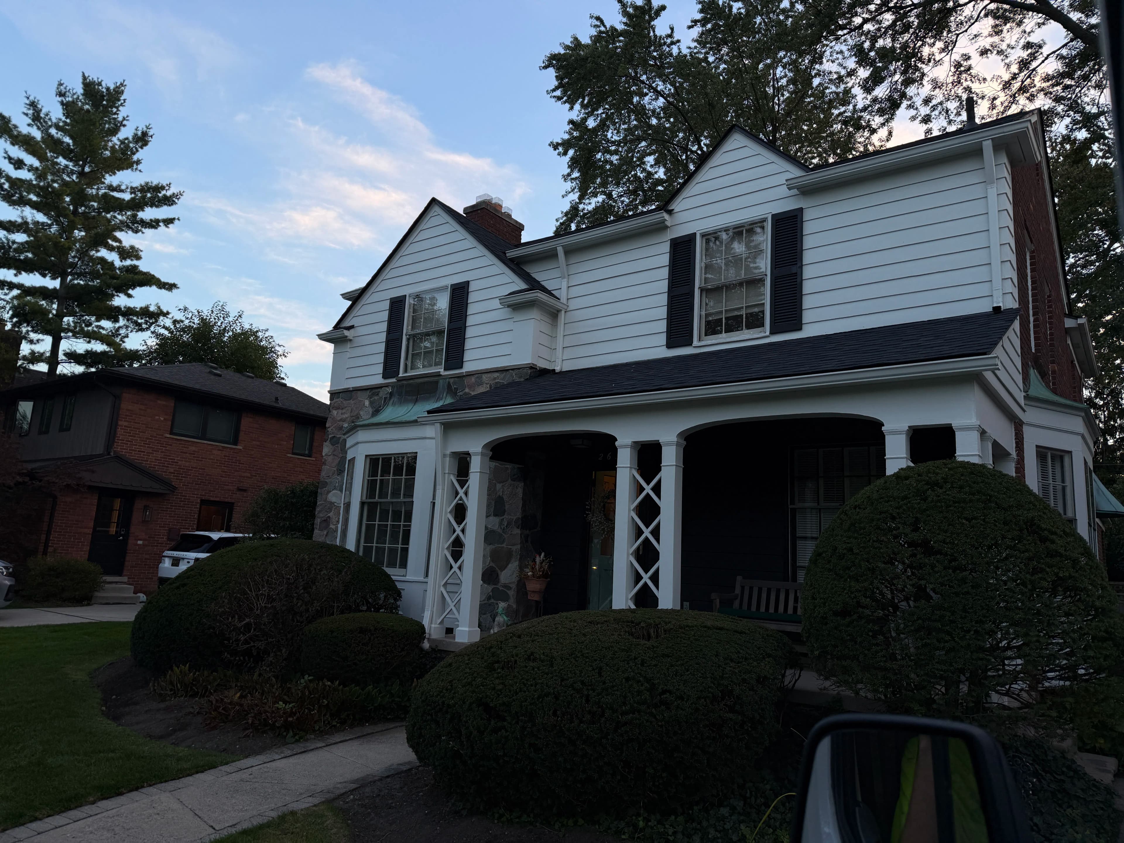 Project Fresh Shutter Paint Ties This Exterior Together image