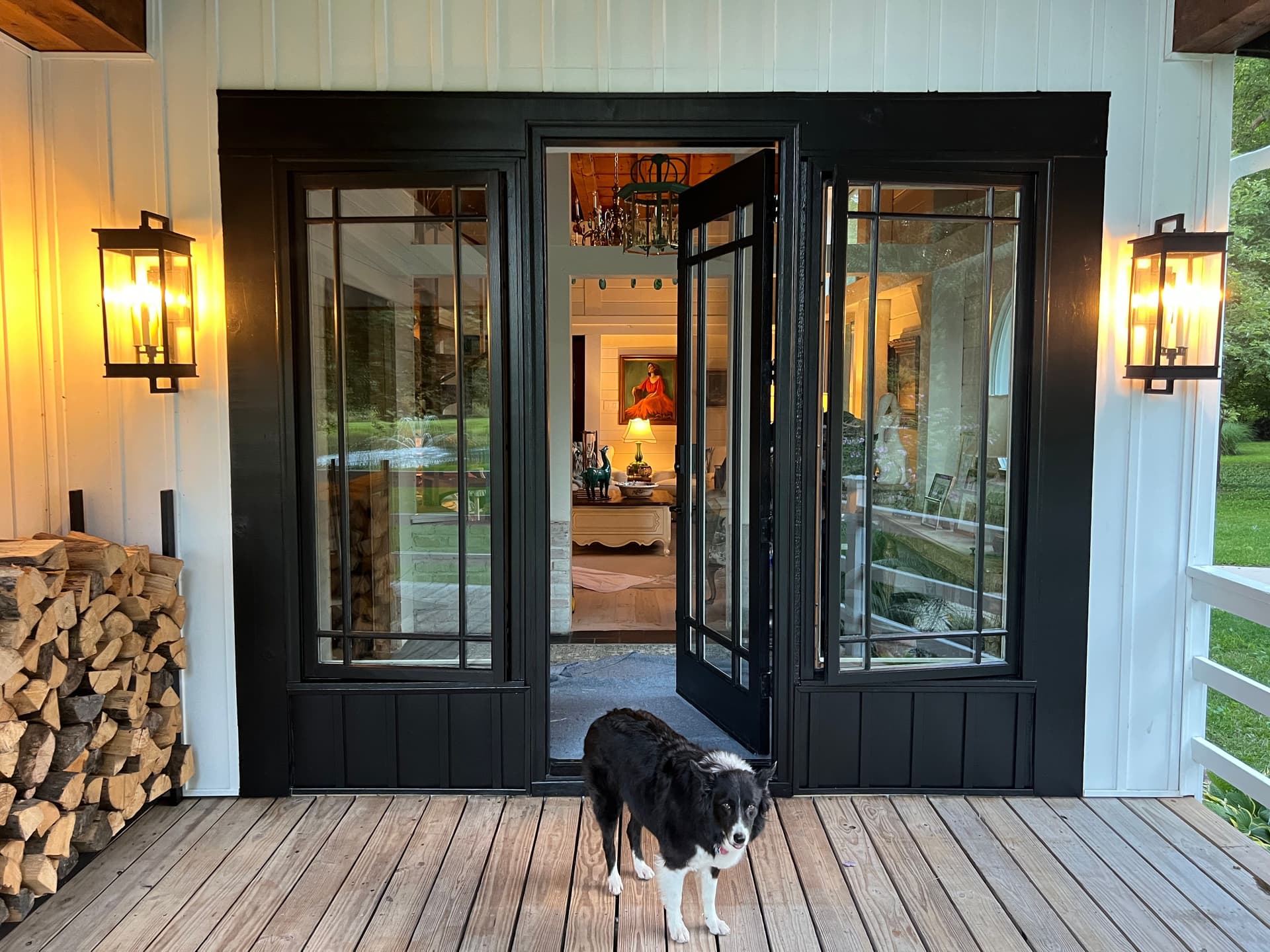 Gallery photos for Chic Rustic Porch Painting for Modern Farmhouse: Image #4