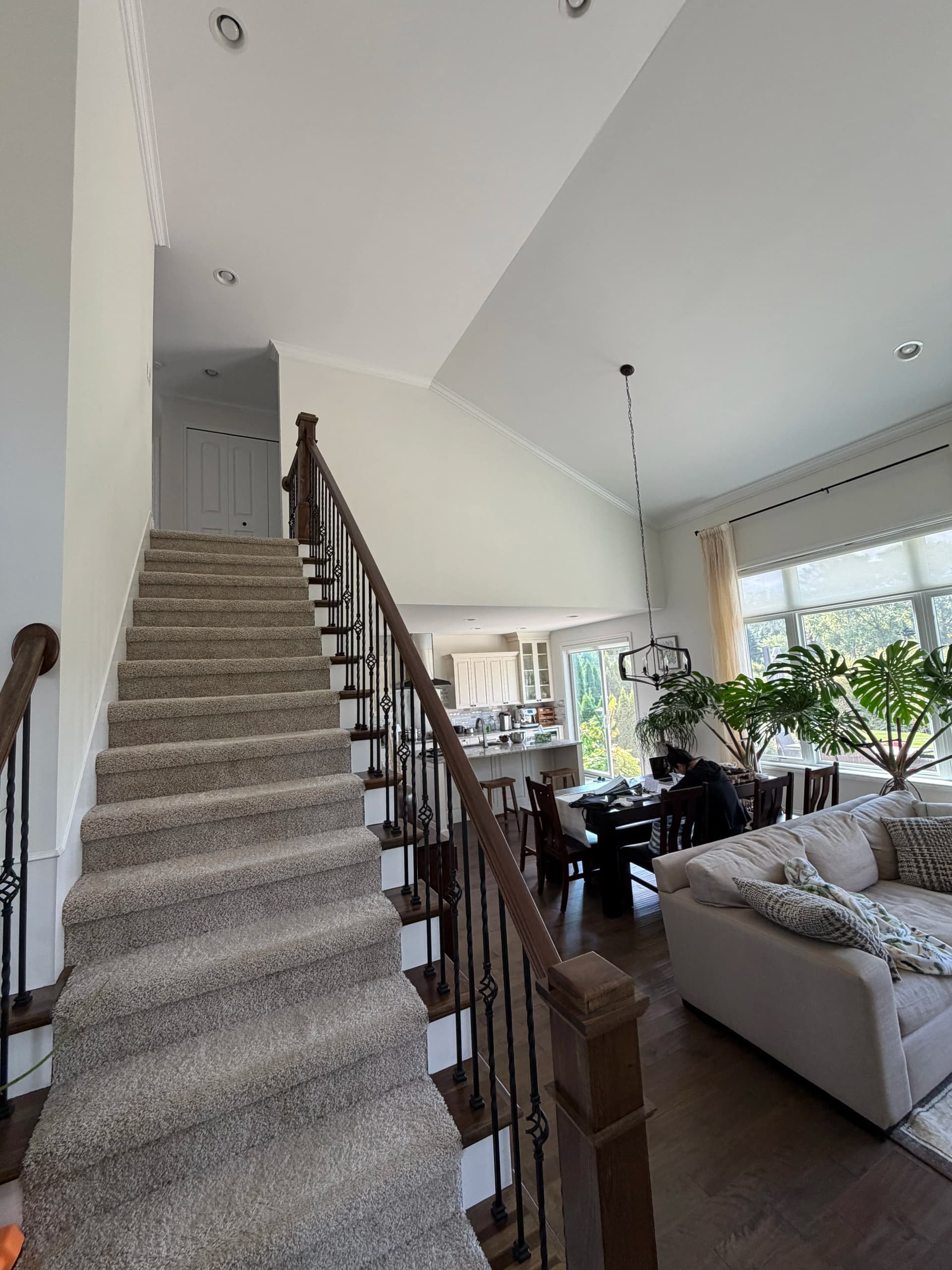 Gallery photos for Full Interior Repaint on a Large Two-Story Home: Image #1