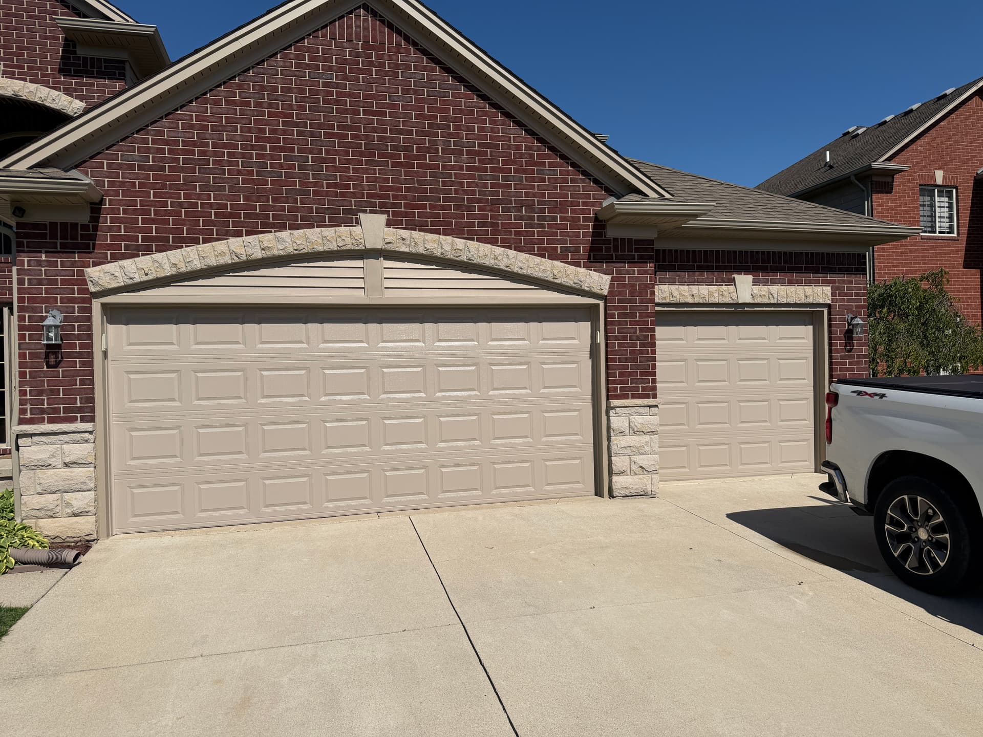 Garage Door and Trim Paint Job That Sells Homes Faster image