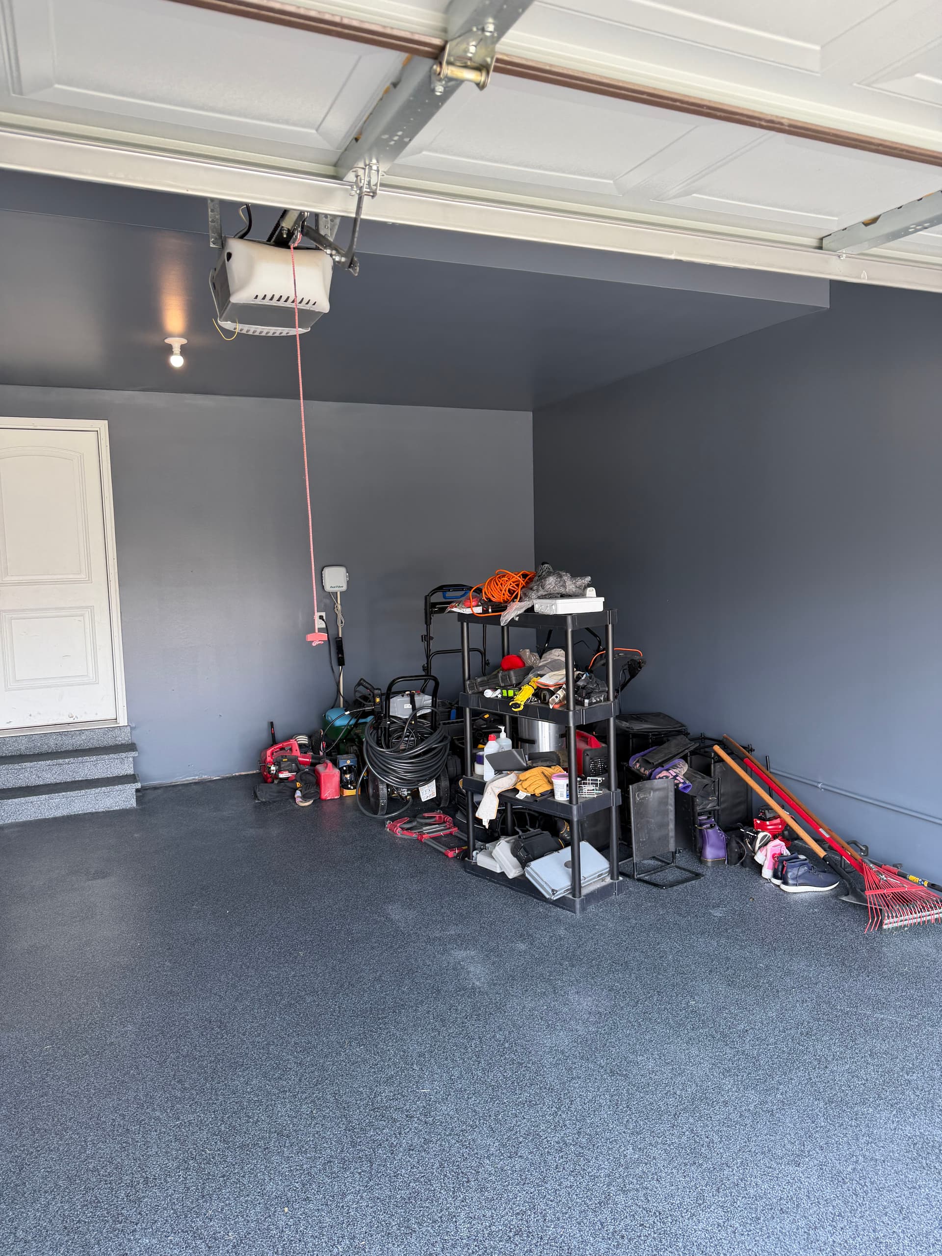 Gallery photos for Full Garage Paint Job That Ties the Whole Space Together: Image #2
