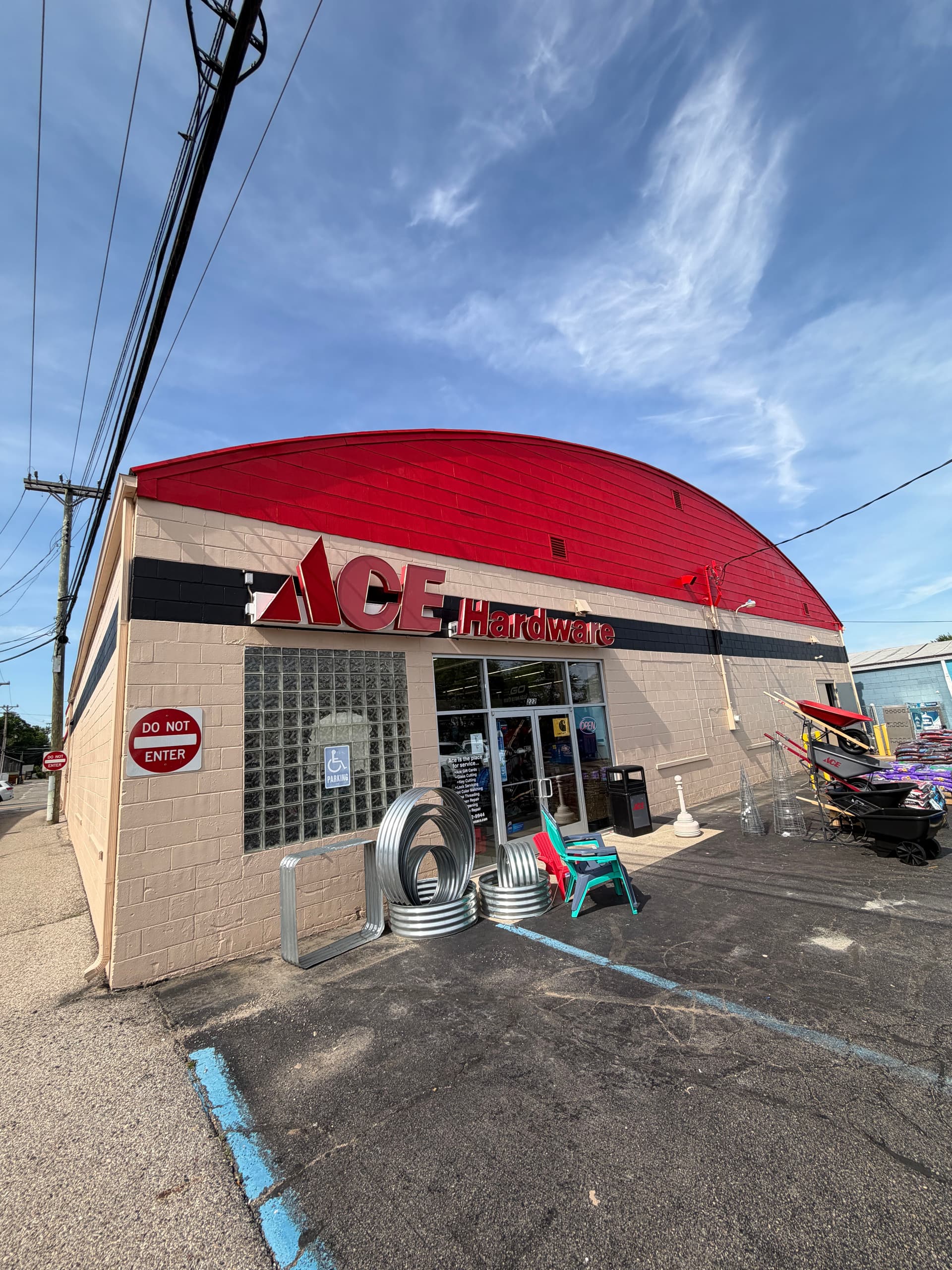 Commercial Exterior Painting at Downtown Romeo Ace Hardware image