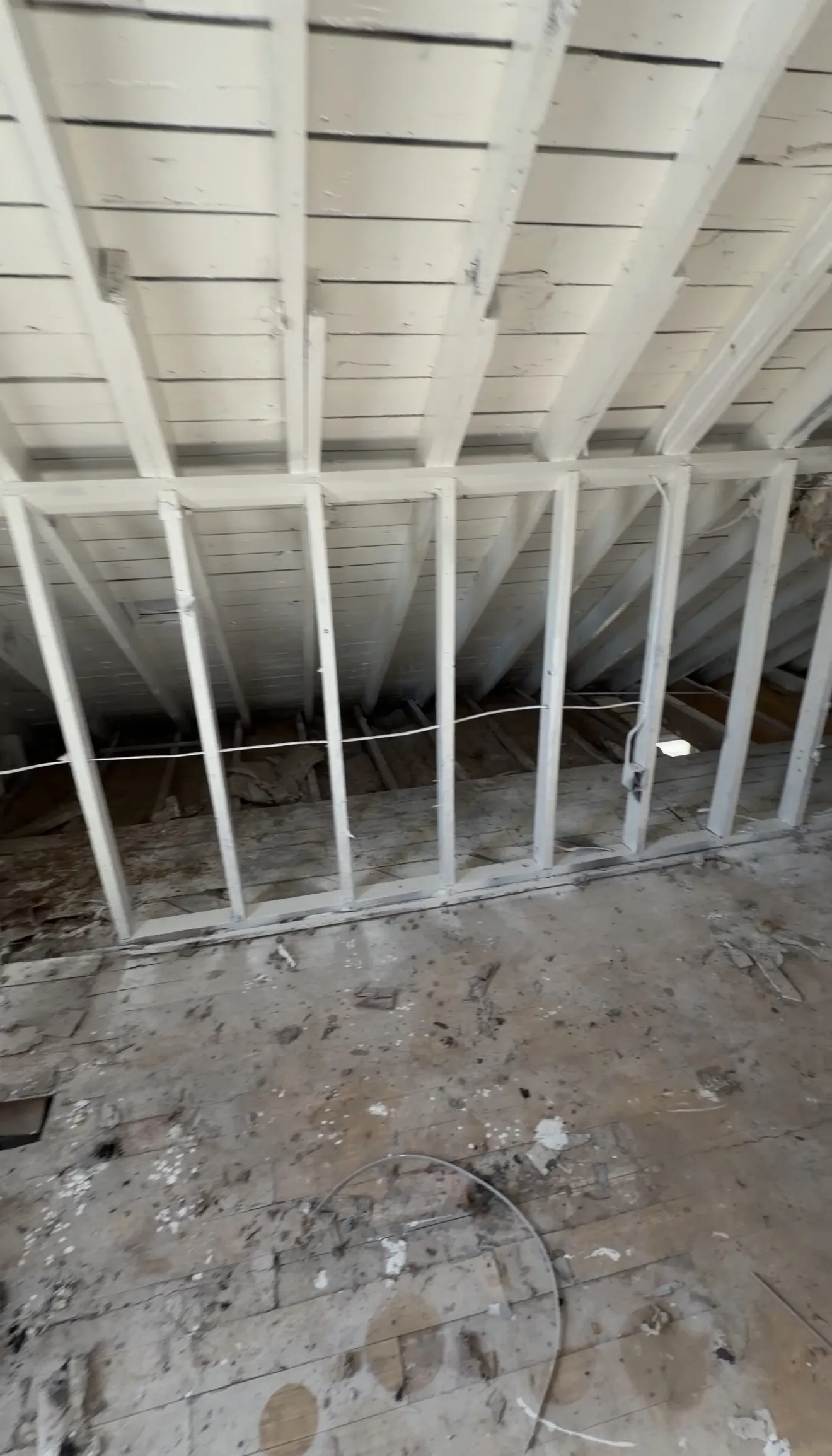 Gallery photos for Fire-Damaged Attic Wood Encapsulation for Home Restoration: Image #3