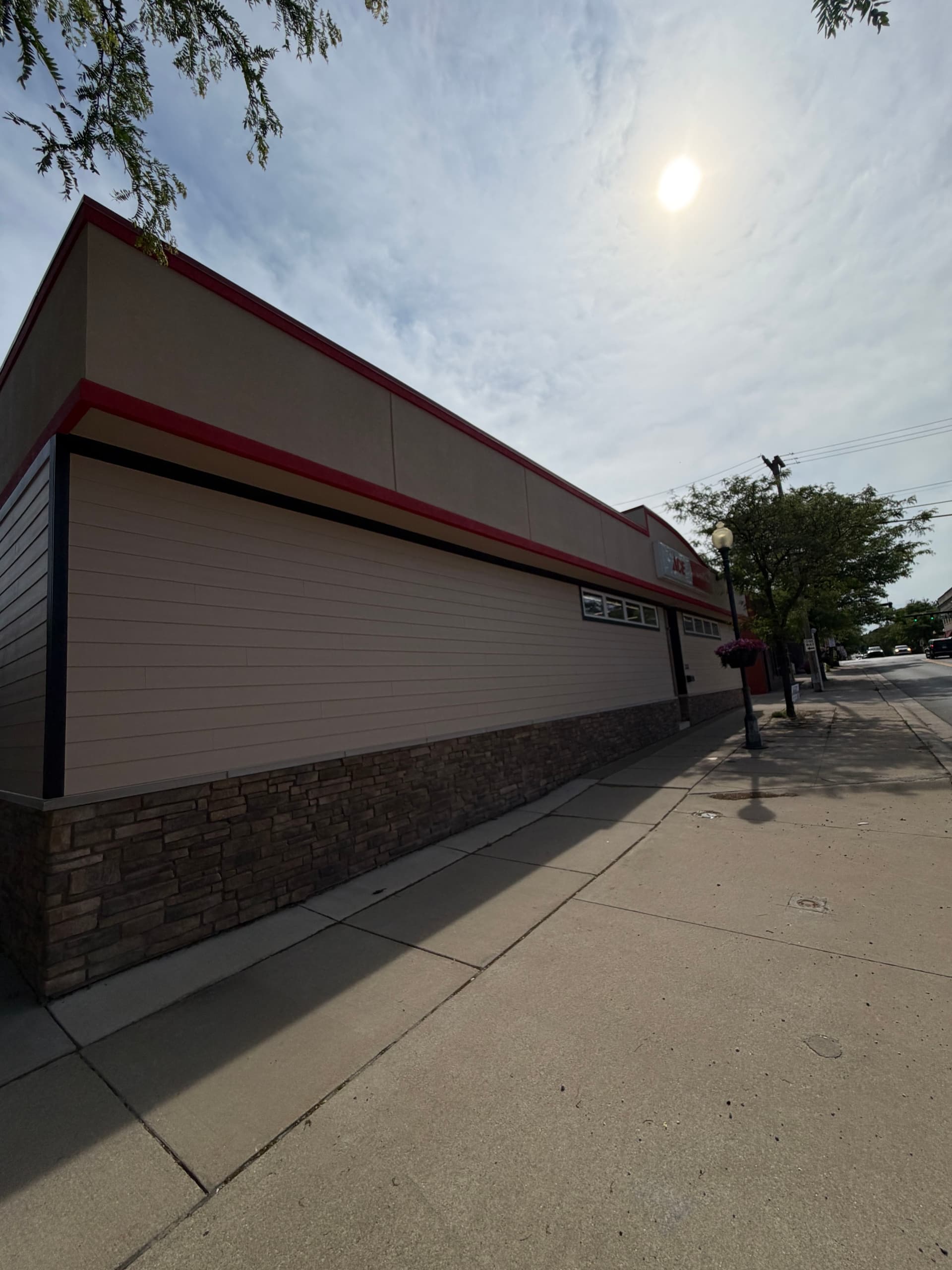 Gallery photos for Commercial Exterior Painting at Downtown Romeo Ace Hardware: Image #4