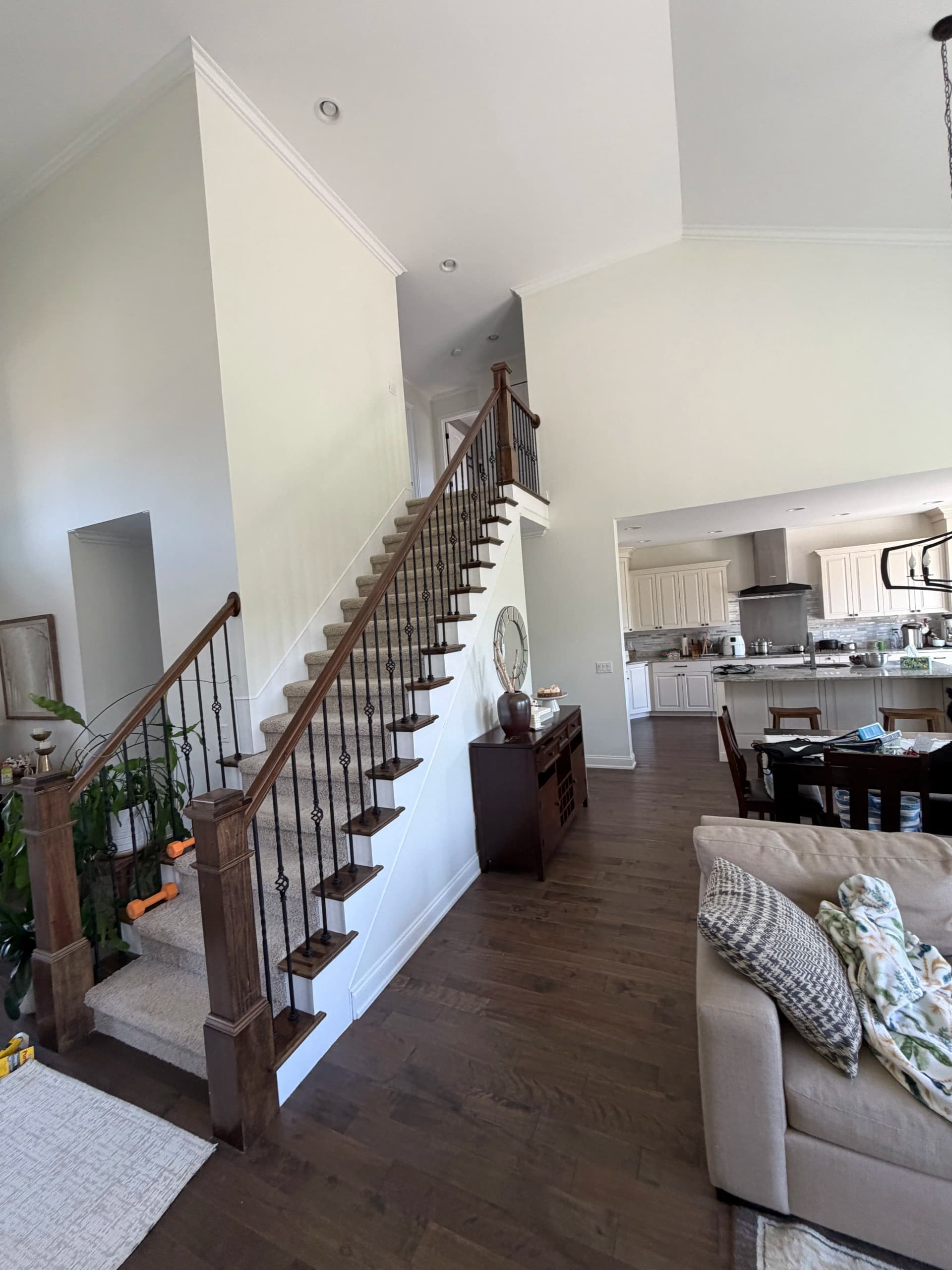 Gallery photos for Full Interior Repaint on a Large Two-Story Home: Image #2