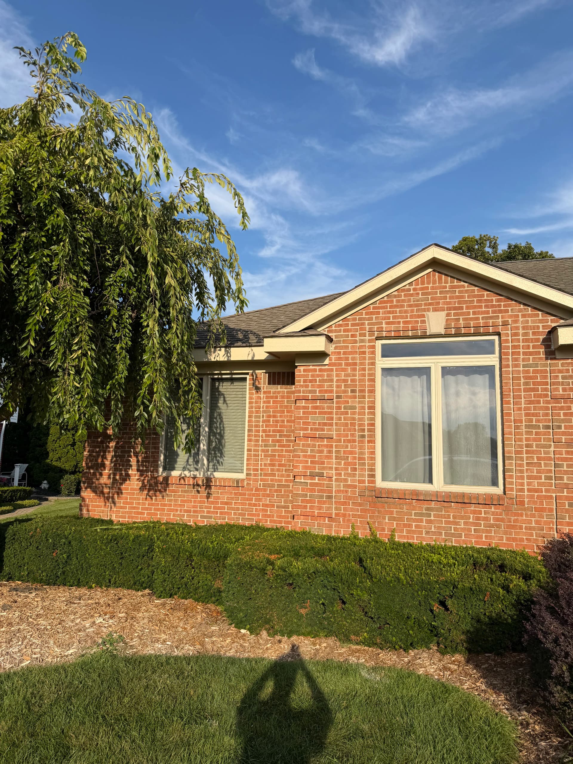 Gallery photos for Full Exterior Repaint with Sherwin-Williams Duration on a Brick Home: Image #2