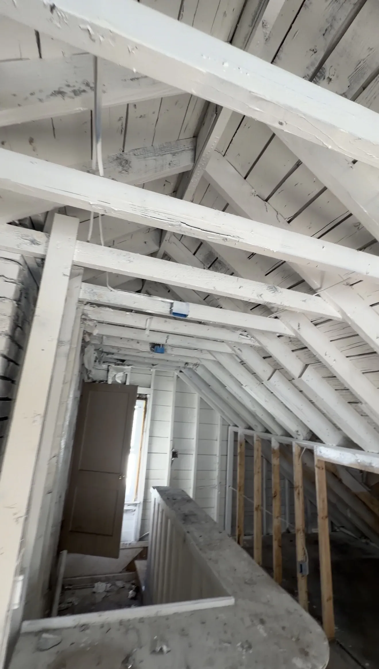 Gallery photos for Fire-Damaged Attic Wood Encapsulation for Home Restoration: Image #4