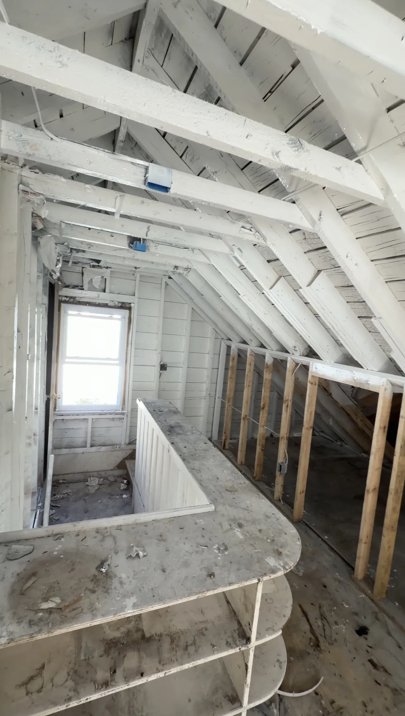 Project Fire-Damaged Attic Wood Encapsulation for Home Restoration image