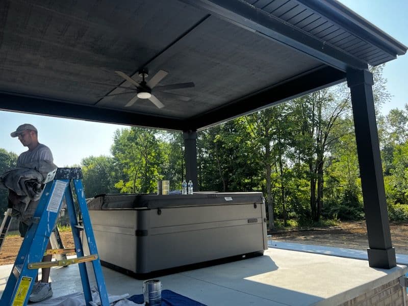 Gallery photos for Stunning Backyard Patio Transformation: Image #2