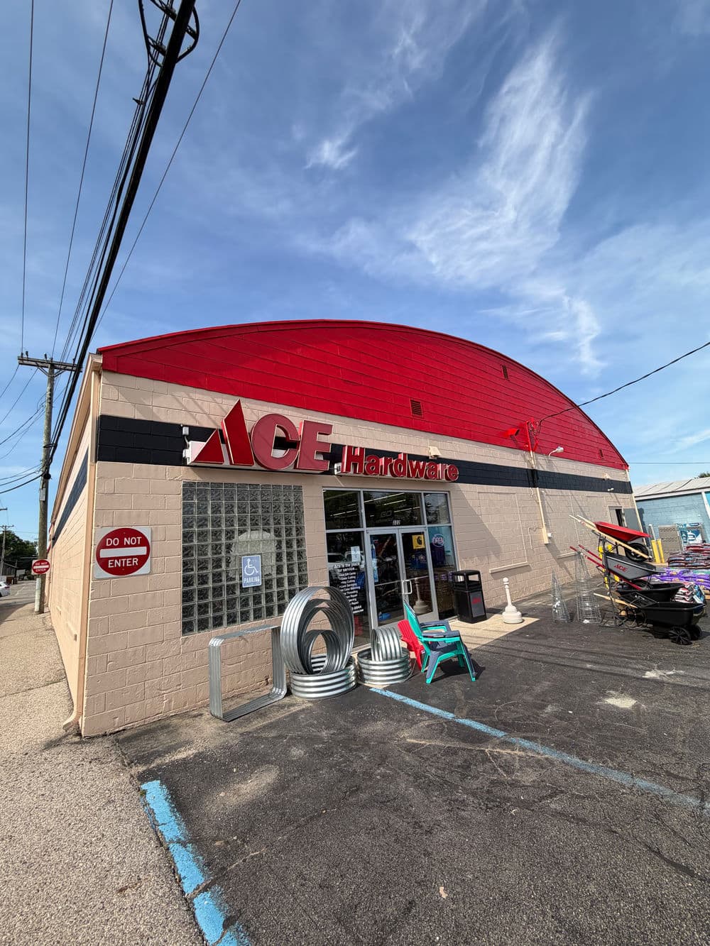 Gallery photos for Commercial Exterior Paint Job at Ace Hardware in Romeo: Image #3