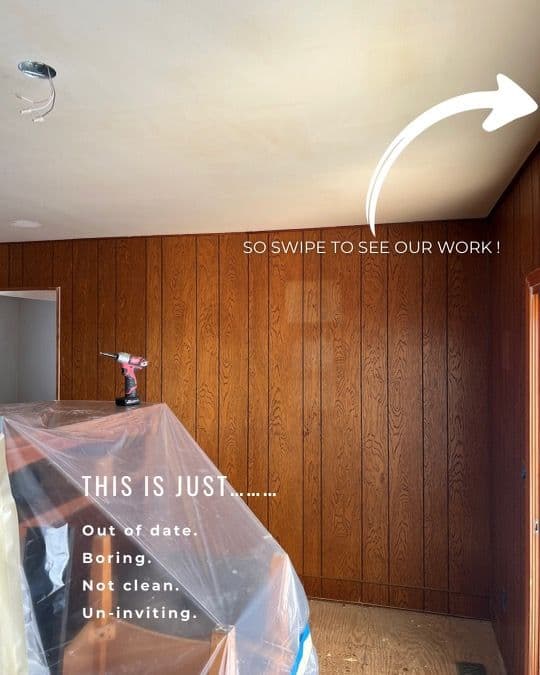 Gallery photos for Turning Dark Panels into a Modern Design: Image #1