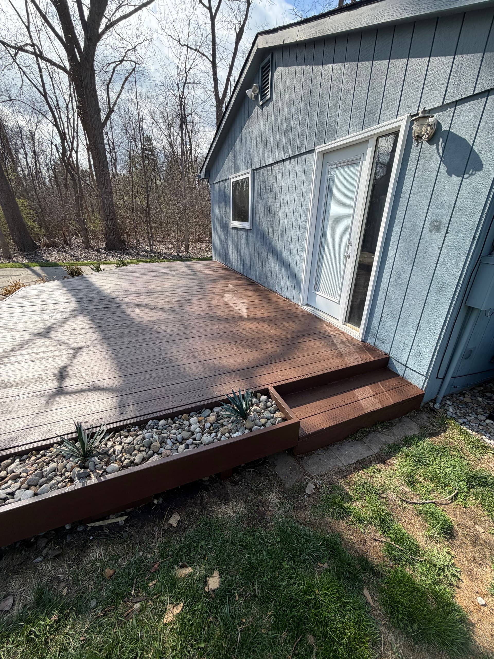 Gallery photos for Weathered Deck Gets a Fresh Finish Before Listing Photos: Image #1