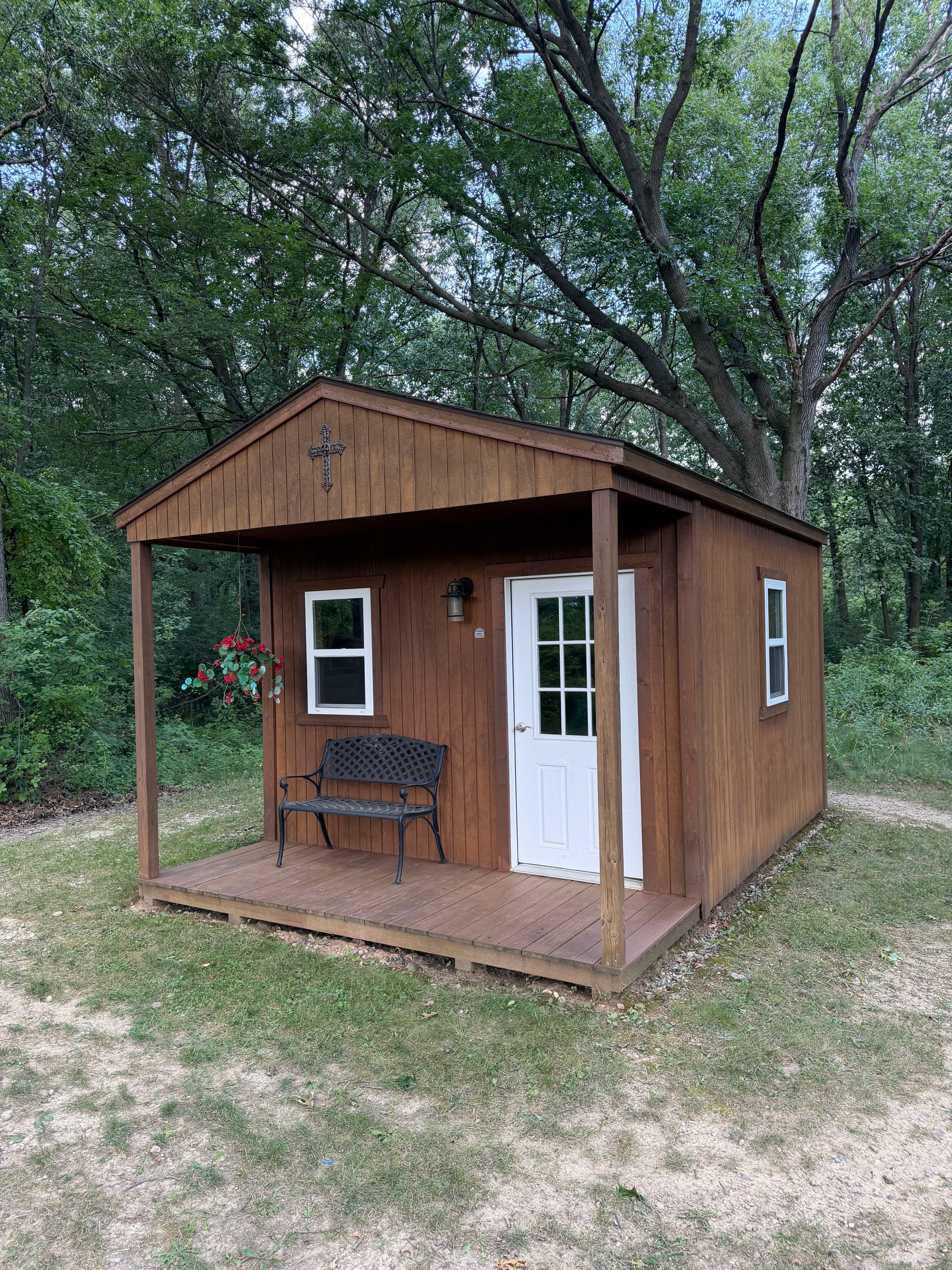 Gallery photos for Fresh Stain and Lasting Protection for a Prayer Chapel: Image #1